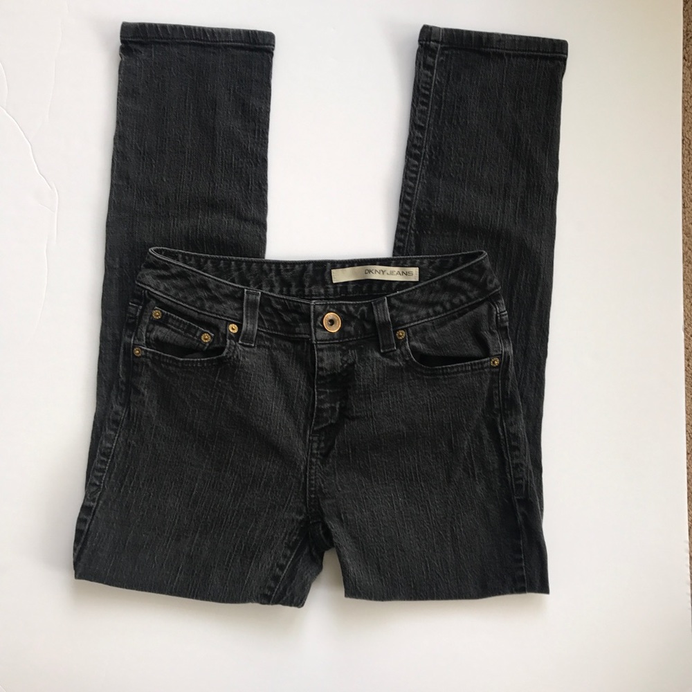 DKNY Black Jeans Size 6
